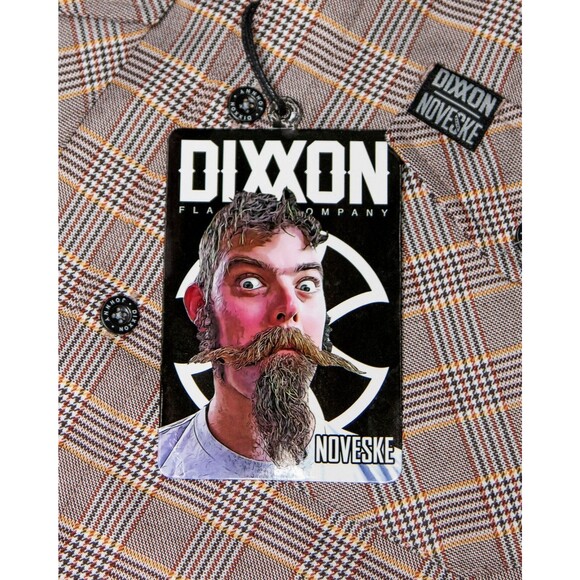 DIXXON Flannel Johnny Noveske Rifleworks Houndstooth Brand New In Bag - Picture 3 of 4